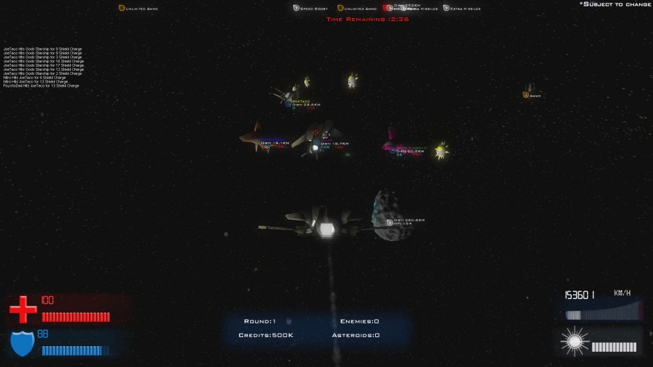 AsteroidsHD gameplay